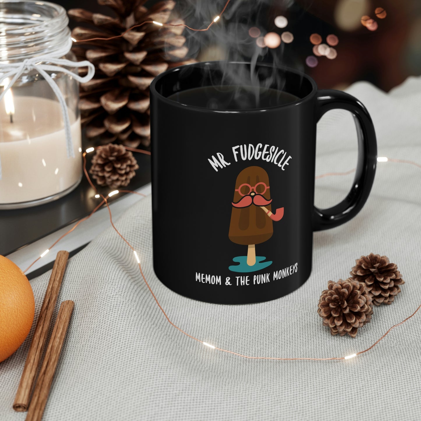 Mr. Fudgesicle 11oz Black Mug