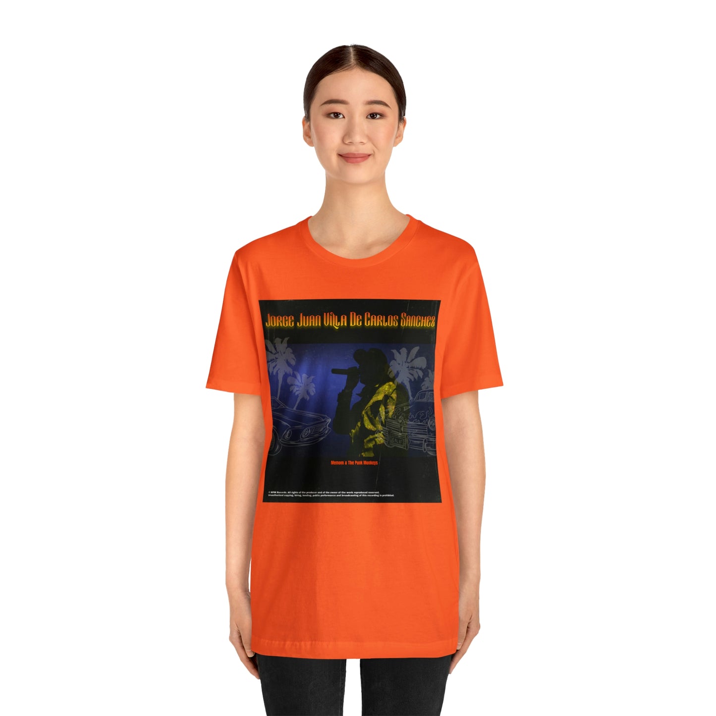 Jorge Juan Villa De Carlos Sanchez Unisex Jersey Short Sleeve Tee
