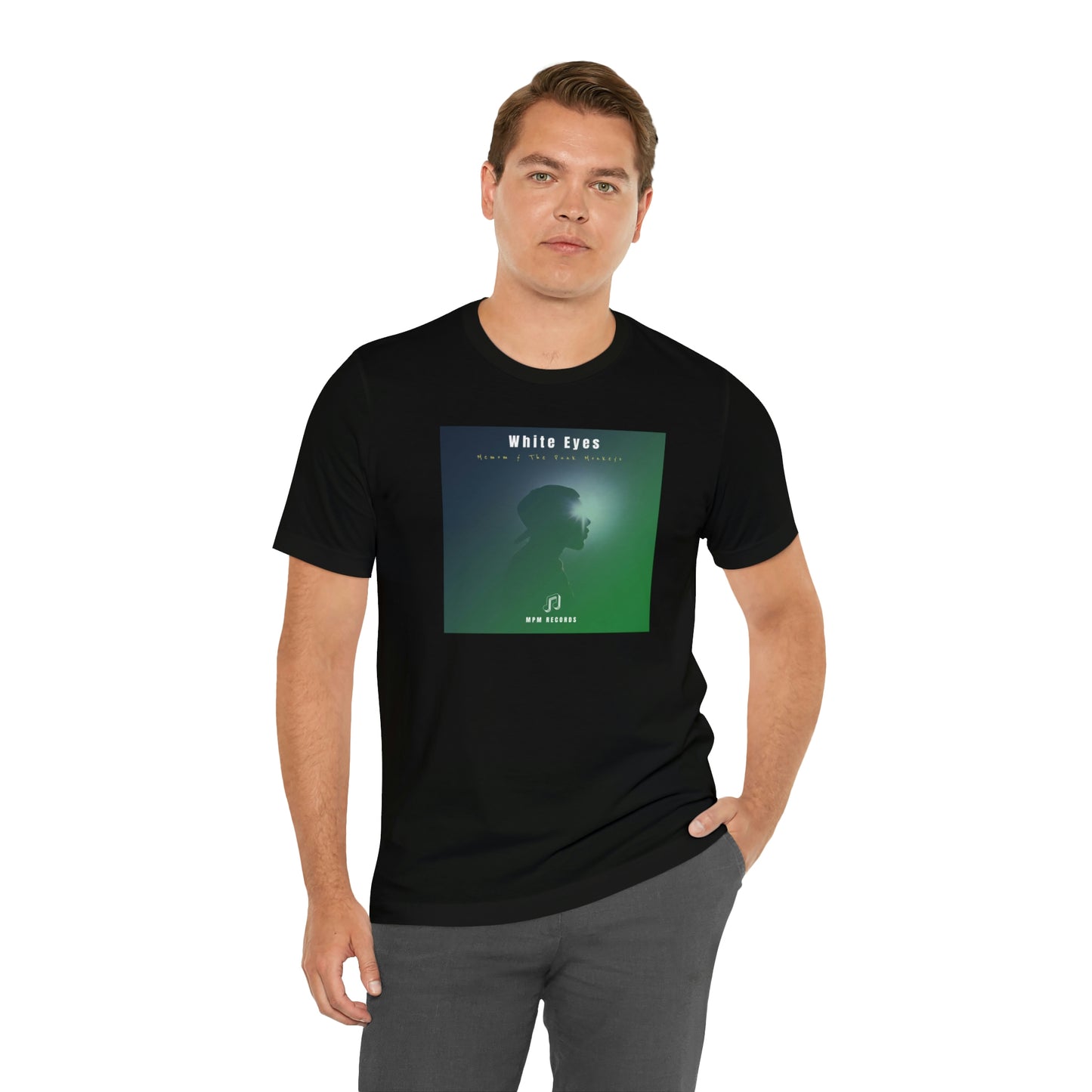 White Eyes Unisex Jersey Short Sleeve Tee
