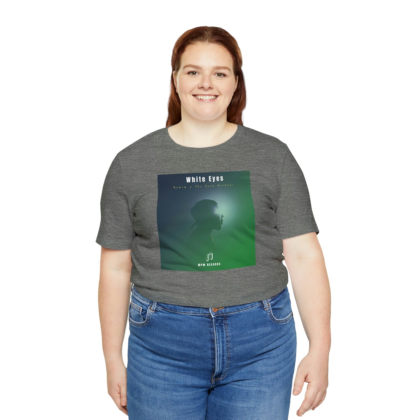 White Eyes Unisex Jersey Short Sleeve Tee
