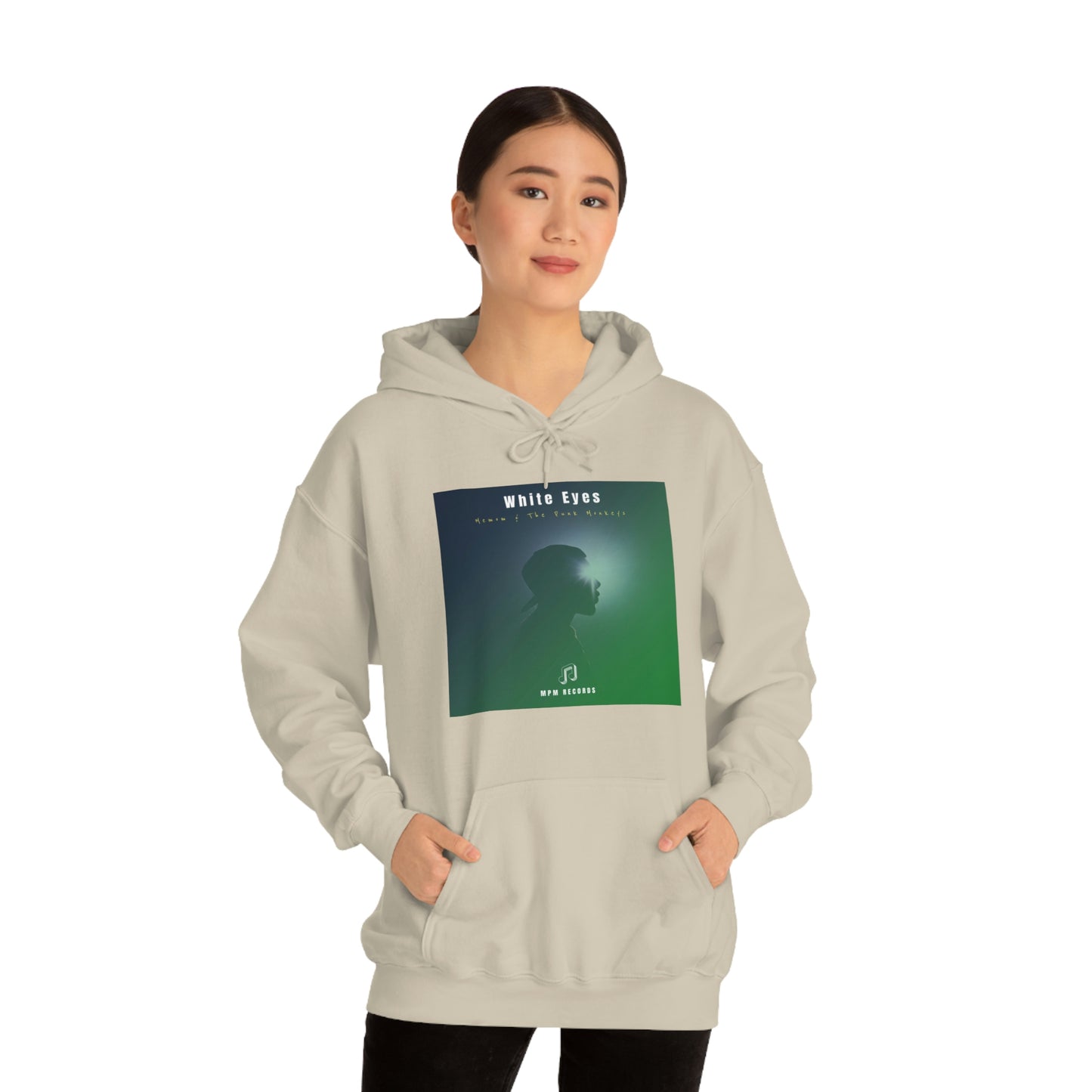 White Eyes Unisex Heavy Blend™ Hooded Sweatshirt