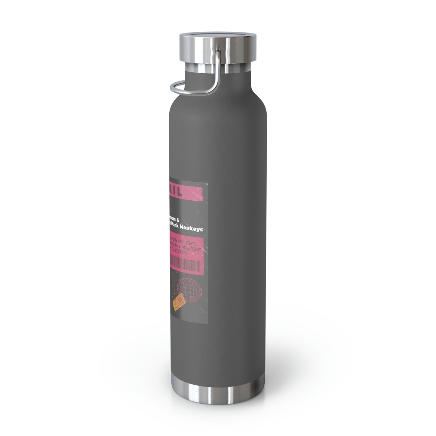 Abisnail 22oz Vacuum Insulated Bottle