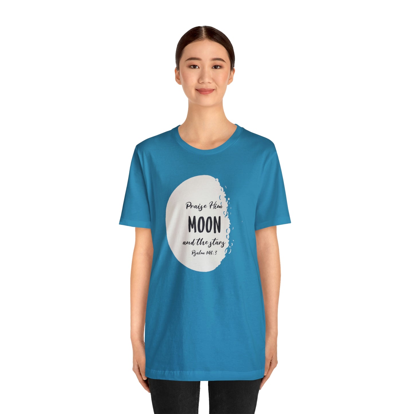 The Moon Unisex Jersey Short Sleeve Tee