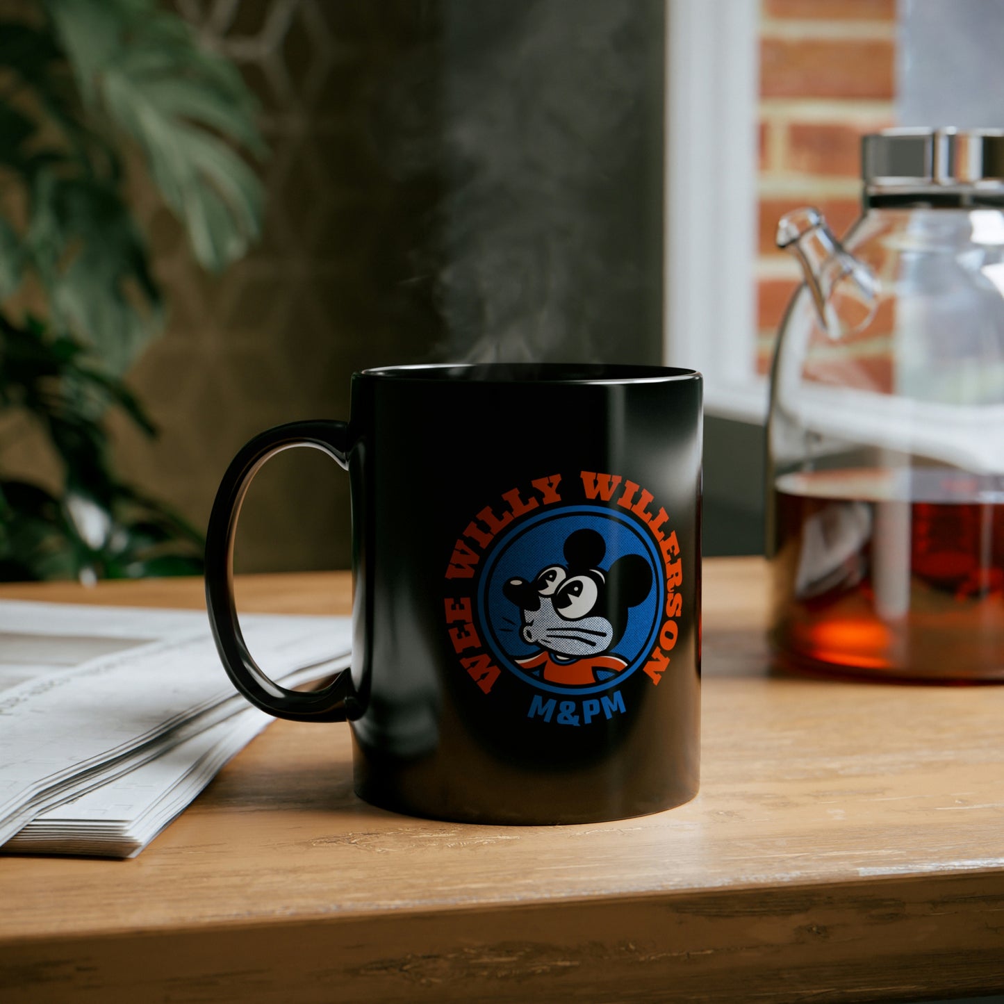 Wee Willy Willerson 11oz Black Mug