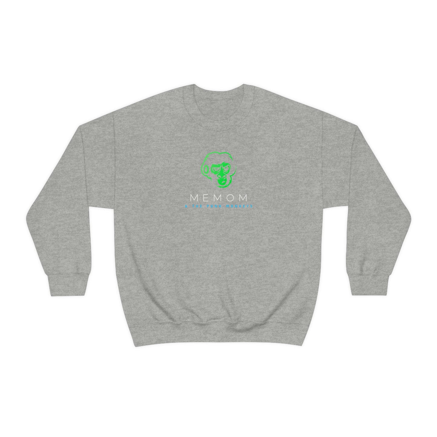 Memom and the Punk Monkeys Unisex Heavy Blend™ Crewneck Sweatshirt