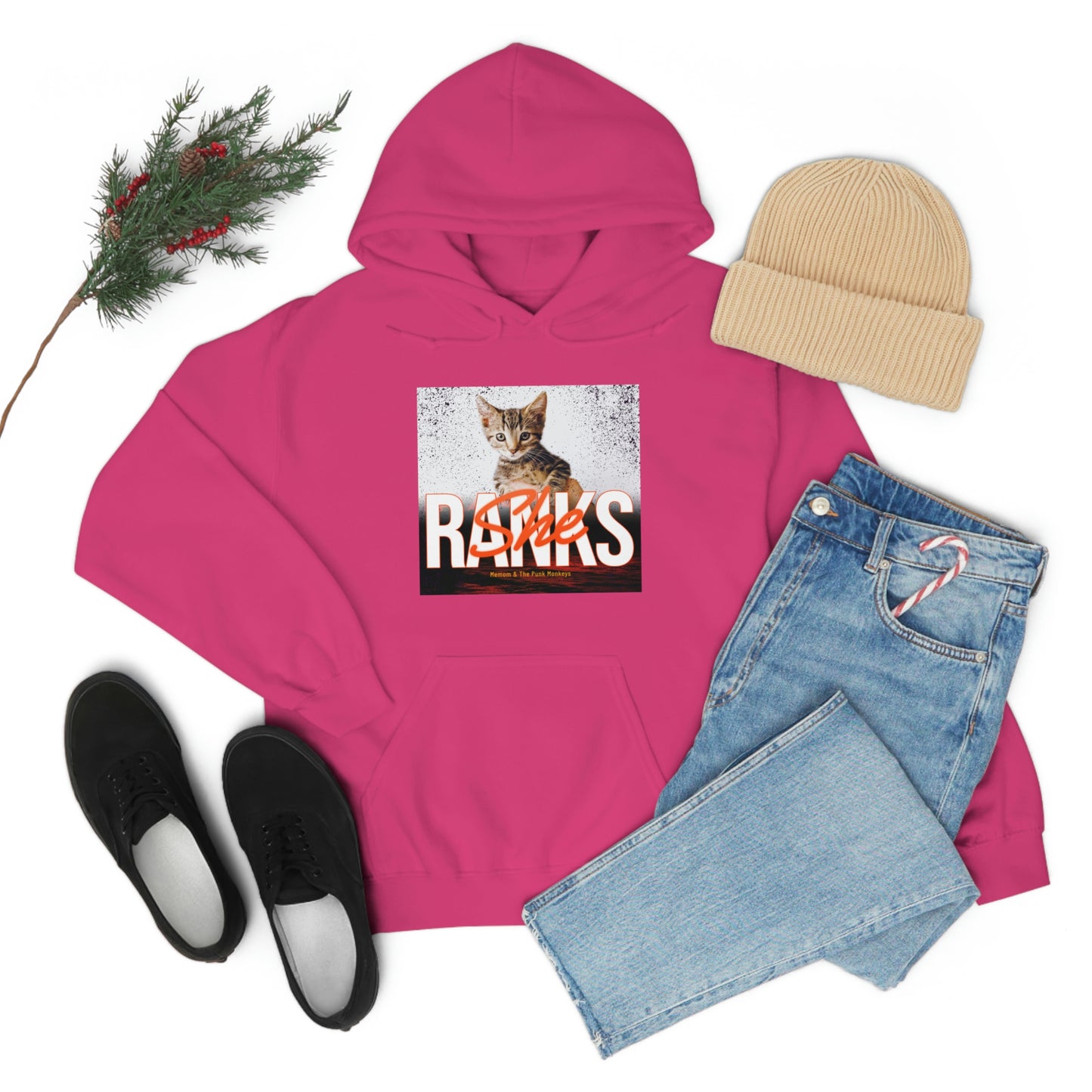 She Ranks Unisex Heavy Blend™ Hooded Sweatshirt