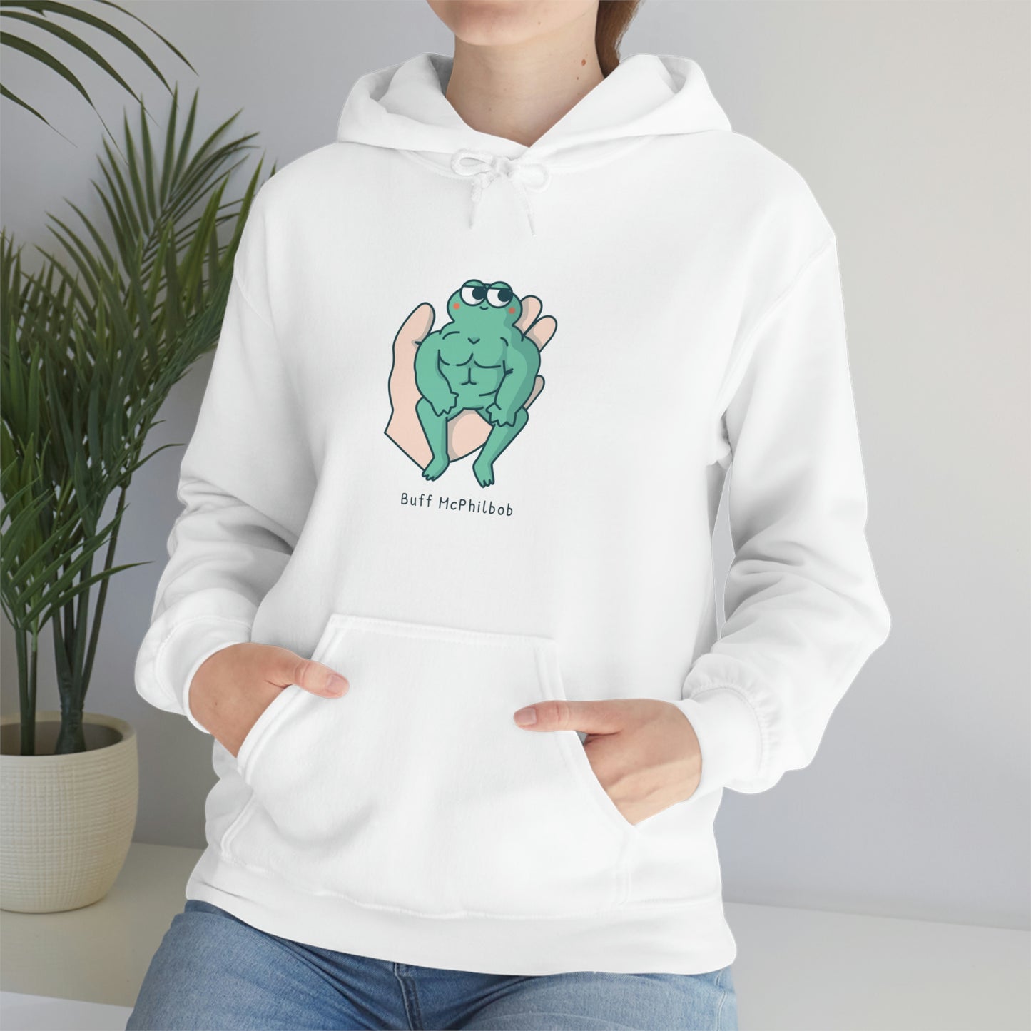 Buff McPhilbob Unisex Heavy Blend™ Hooded Sweatshirt