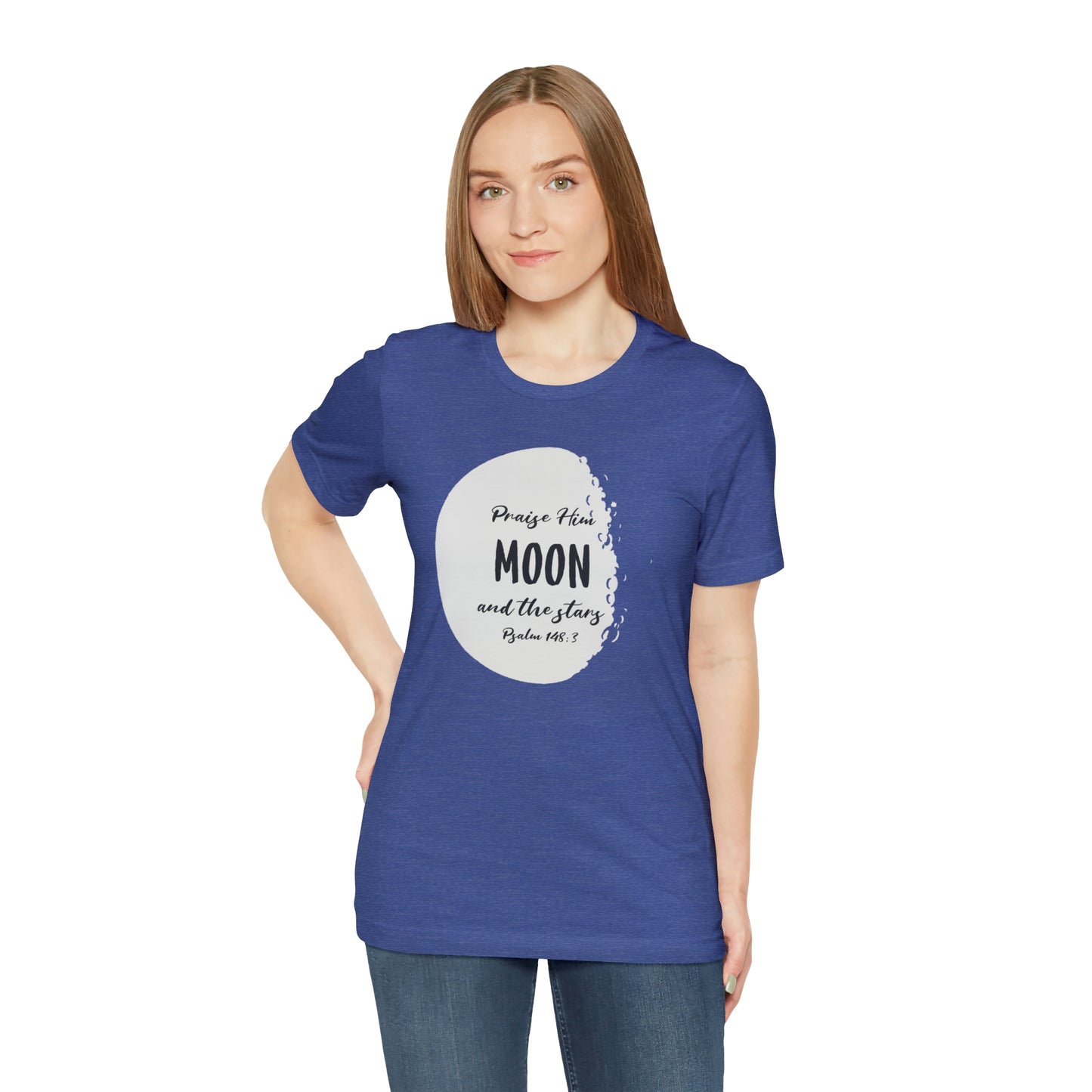 The Moon Unisex Jersey Short Sleeve Tee