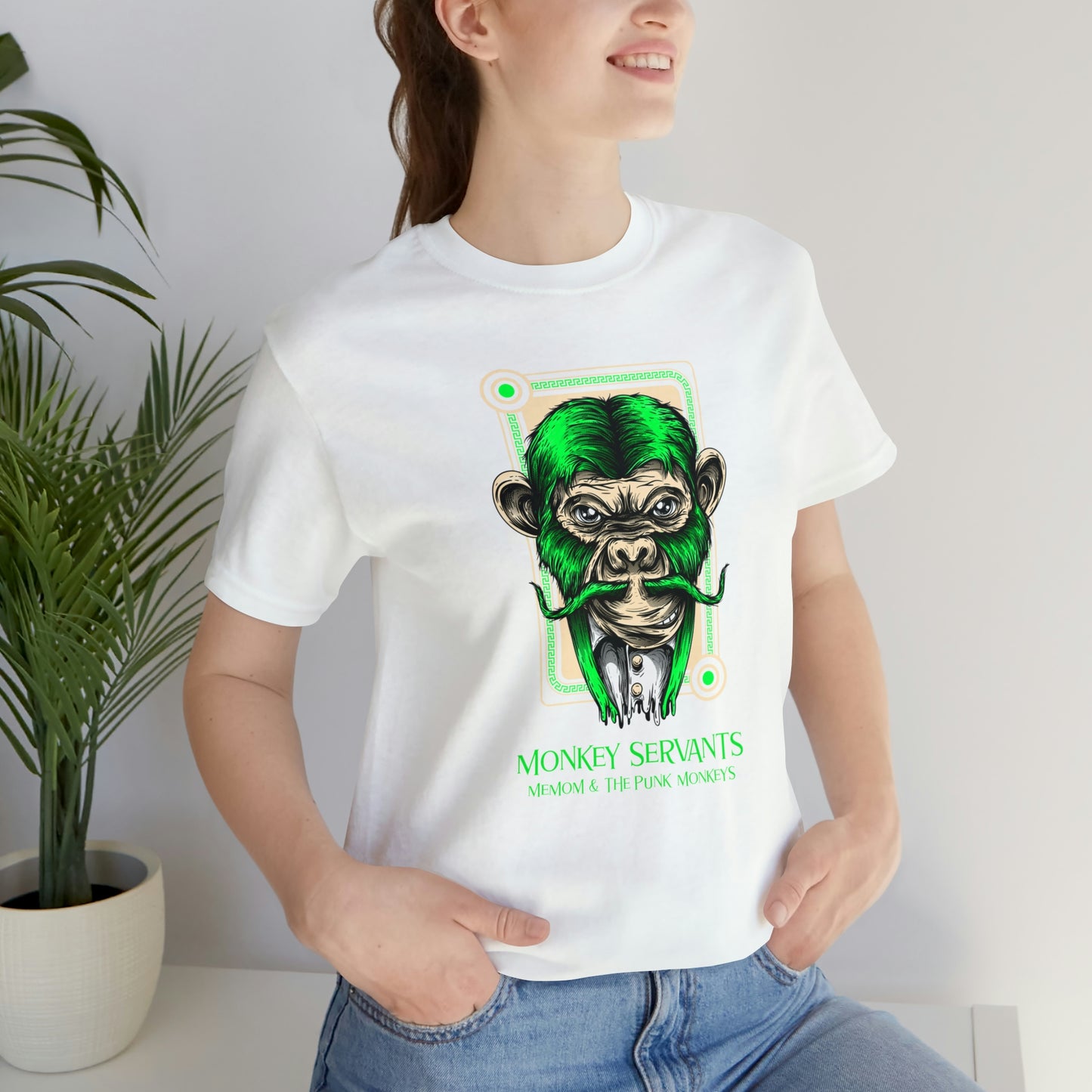 Monkey Servants Unisex Jersey Short Sleeve Tee