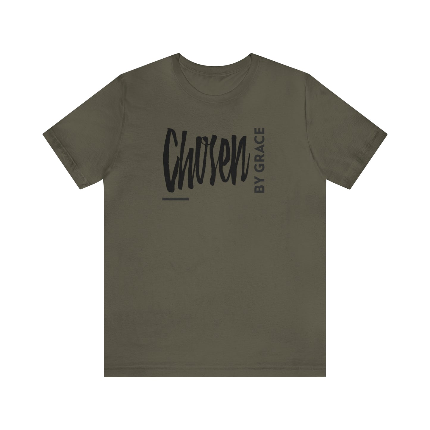 Chosen By Grace Sideways Unisex Jersey Short Sleeve Tee