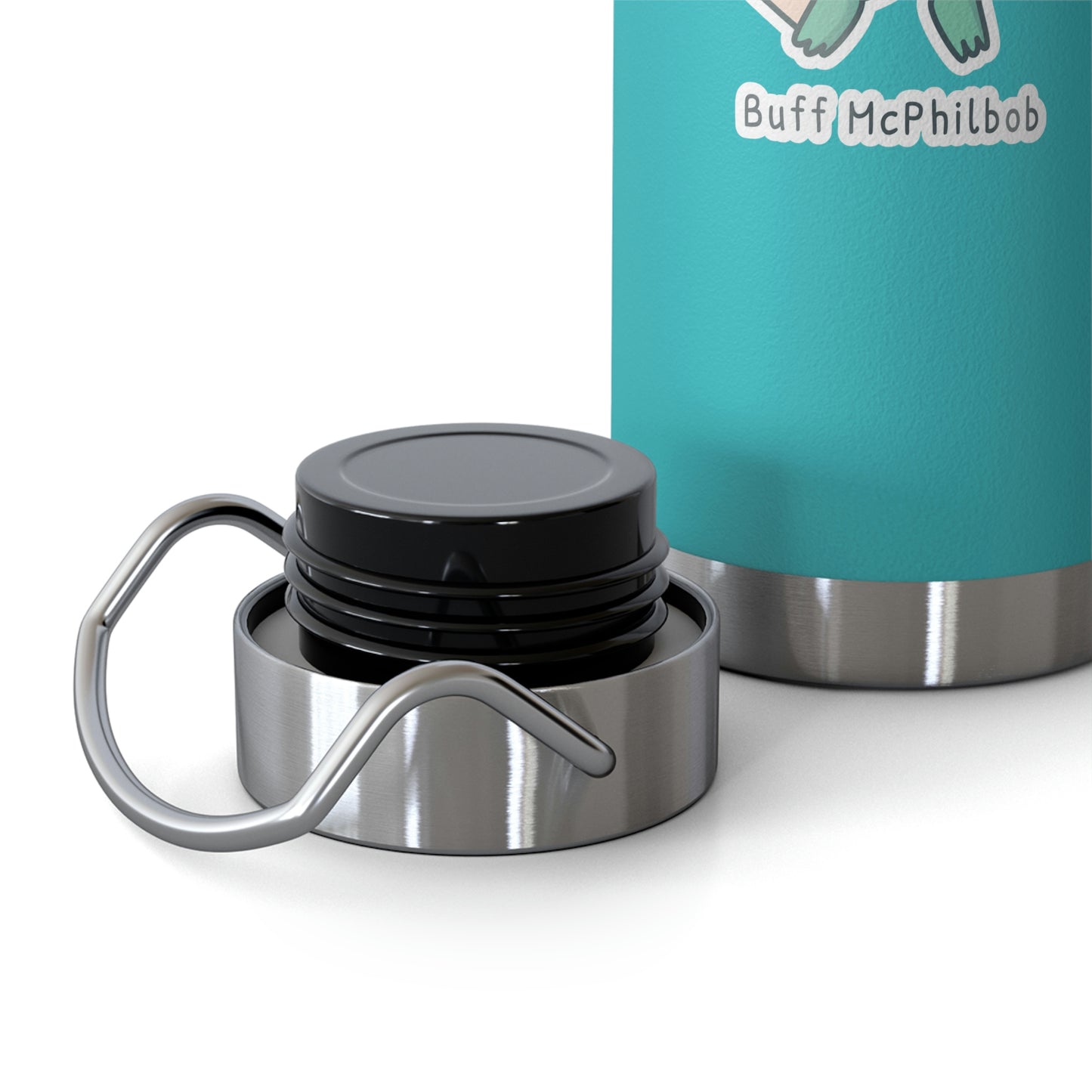 Buff McPhilbob Copper Vacuum Insulated Bottle, 22oz