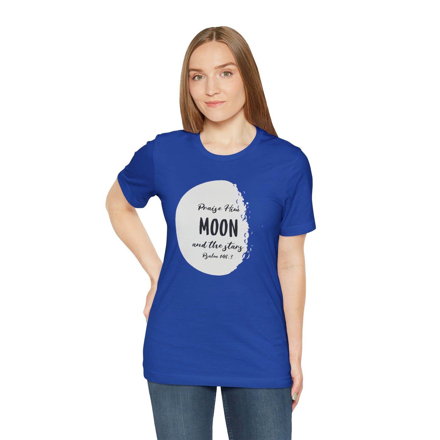 The Moon Unisex Jersey Short Sleeve Tee