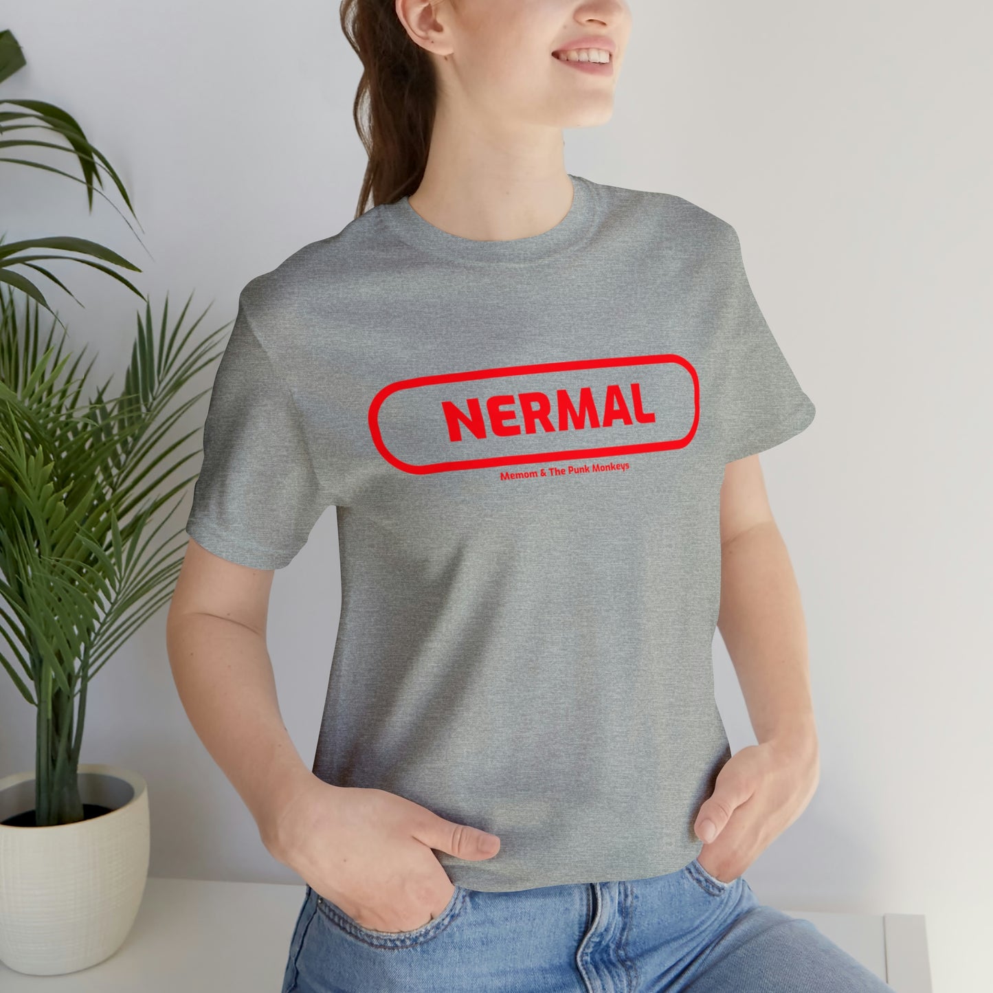 Nermal Unisex Jersey Short Sleeve Tee