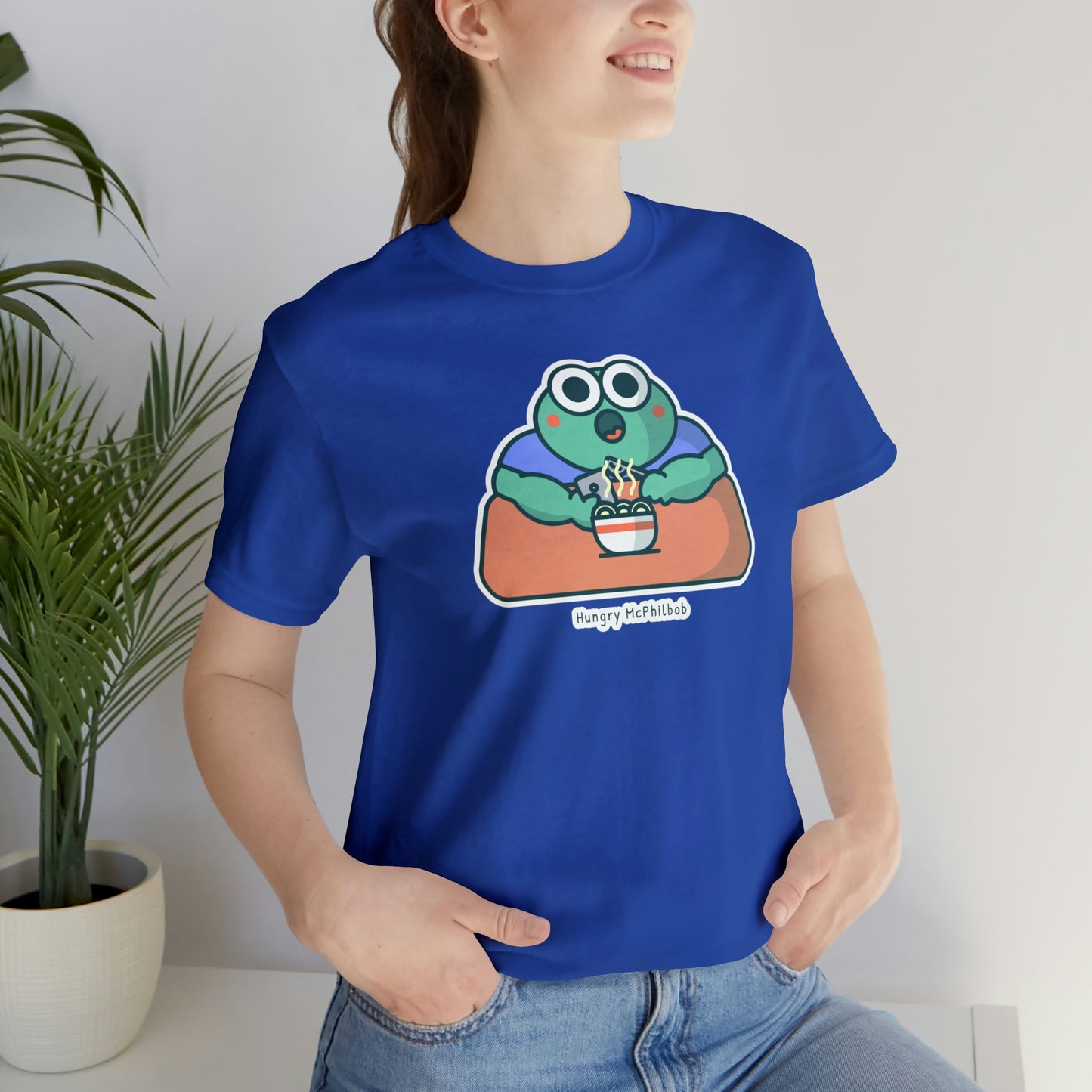 Hungry McPhilbob Unisex Jersey Short Sleeve Tee