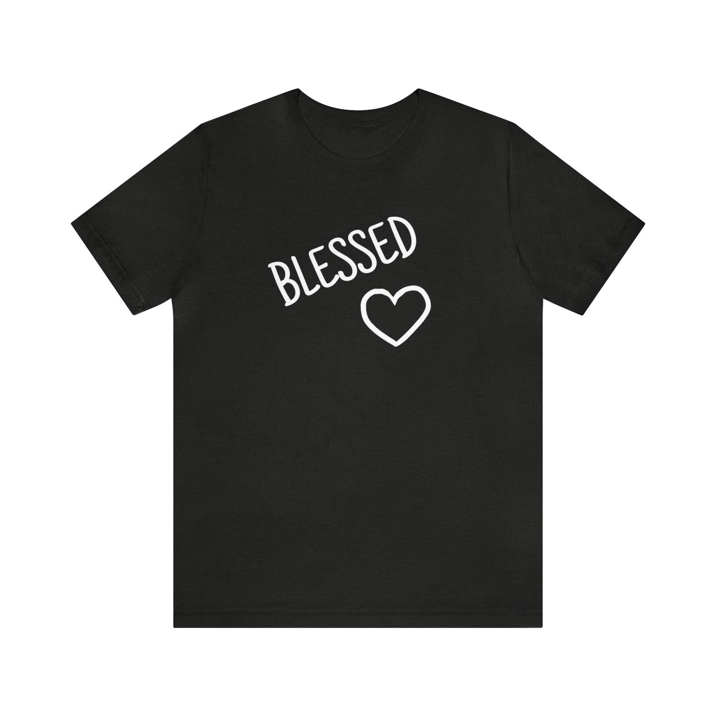 Blessed Heart Unisex Jersey Short Sleeve Tee