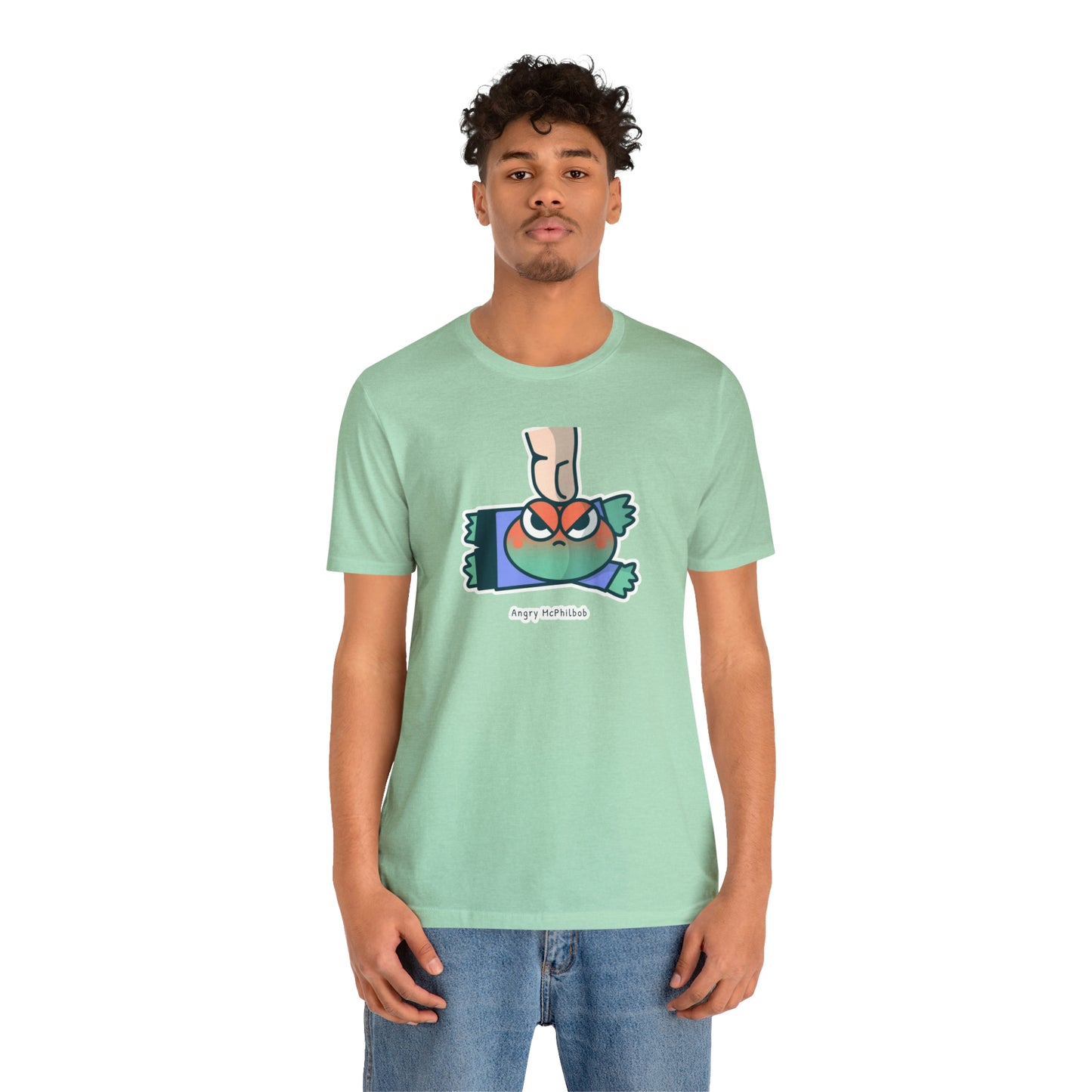 Angry McPhilbob Unisex Jersey Short Sleeve Tee