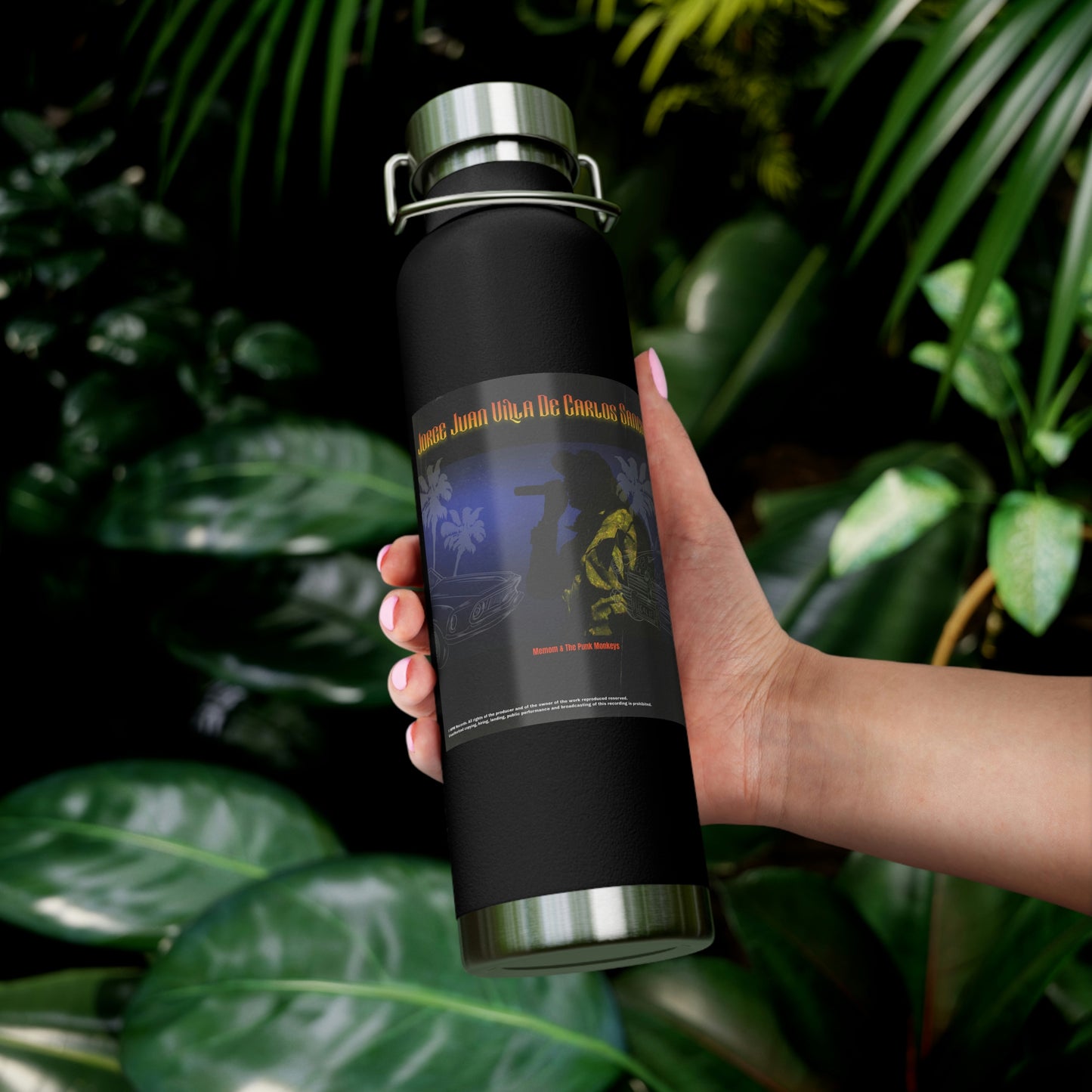Jorge Juan Villa De Carlos Sanchez 22oz Vacuum Insulated Bottle