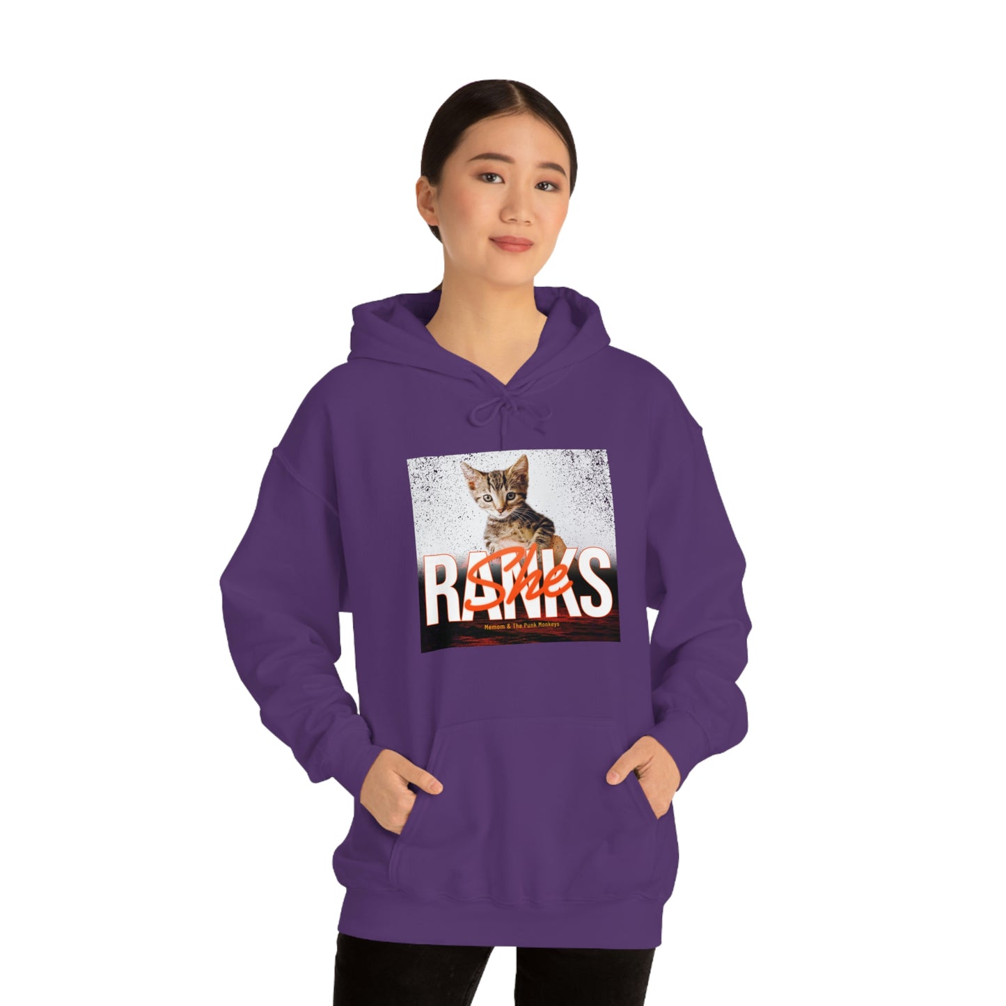 She Ranks Unisex Heavy Blend™ Hooded Sweatshirt