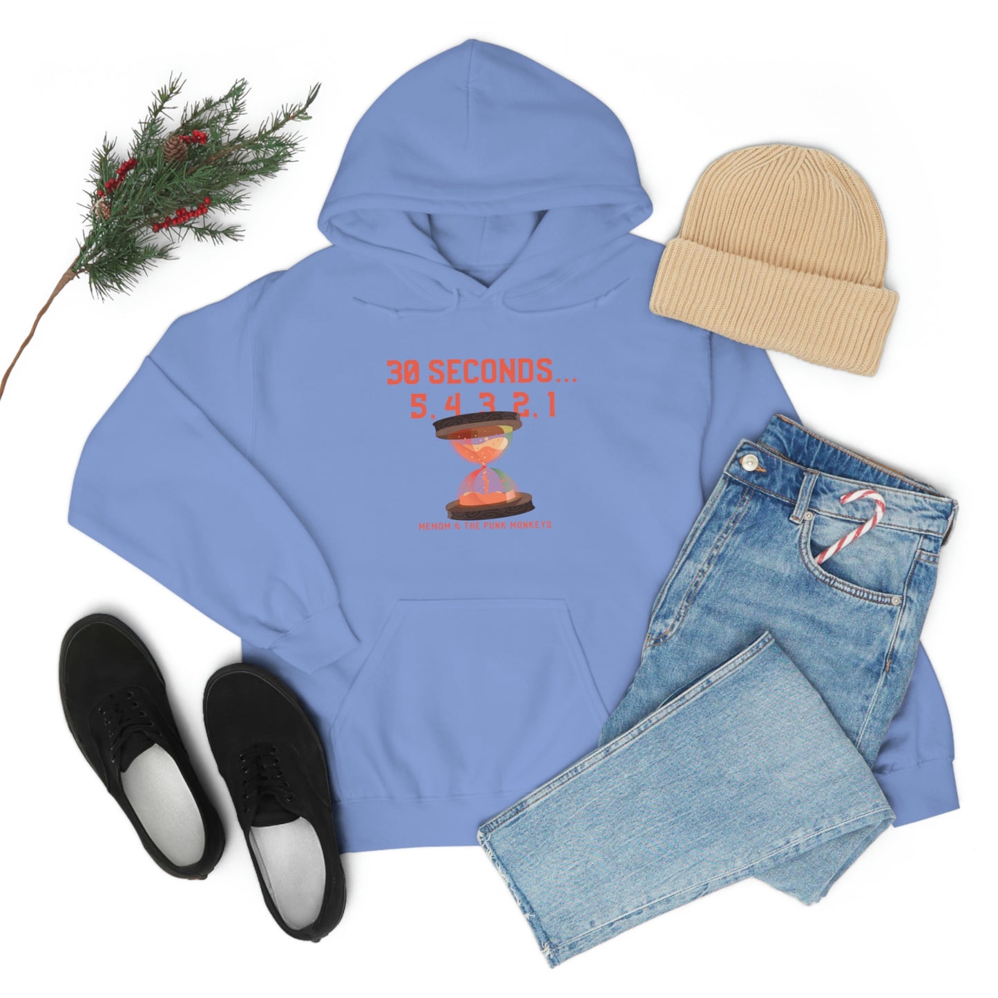 30 Seconds...5,4,3,2,1 Unisex Heavy Blend™ Hooded Sweatshirt