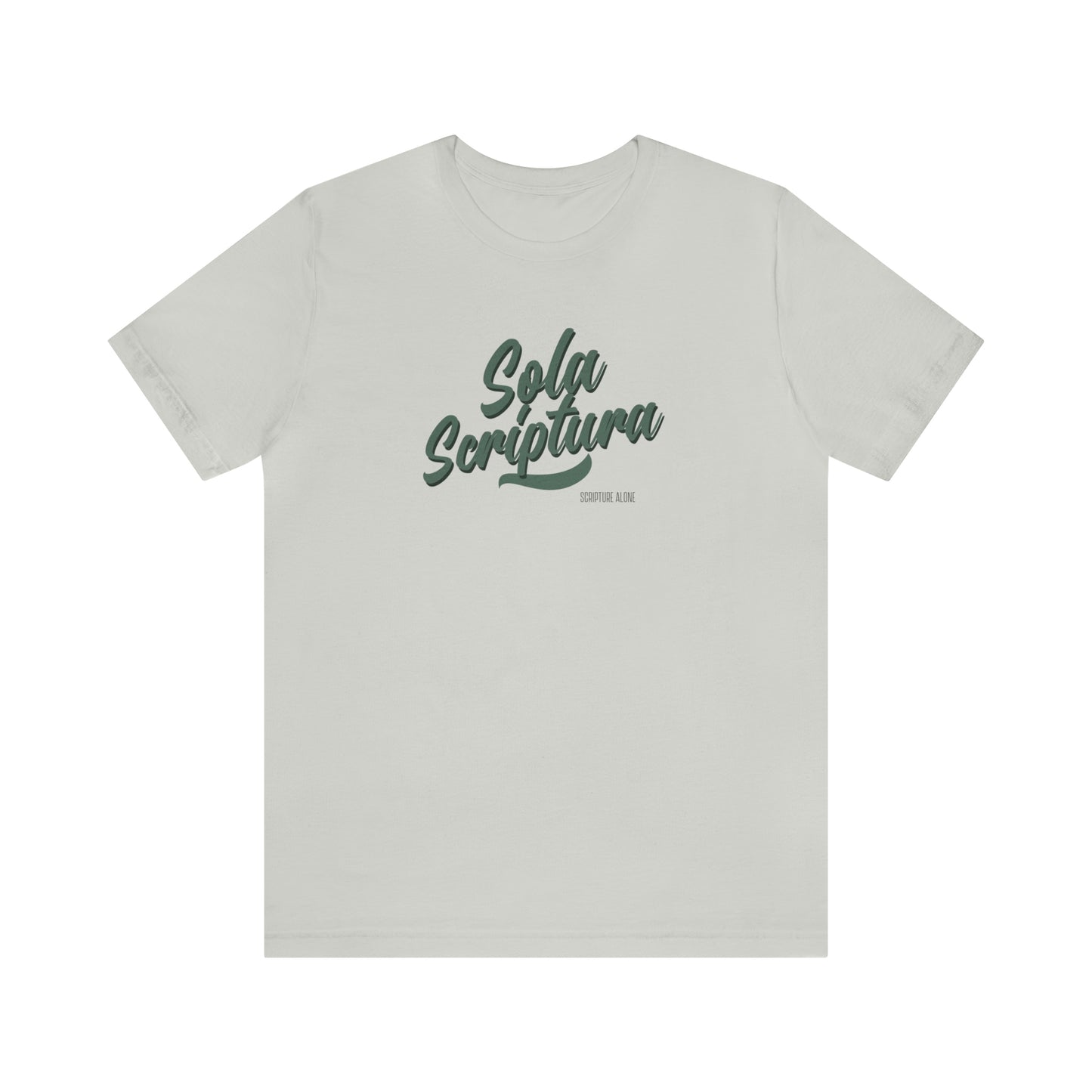 Sola Scriptura Unisex Jersey Short Sleeve Tee