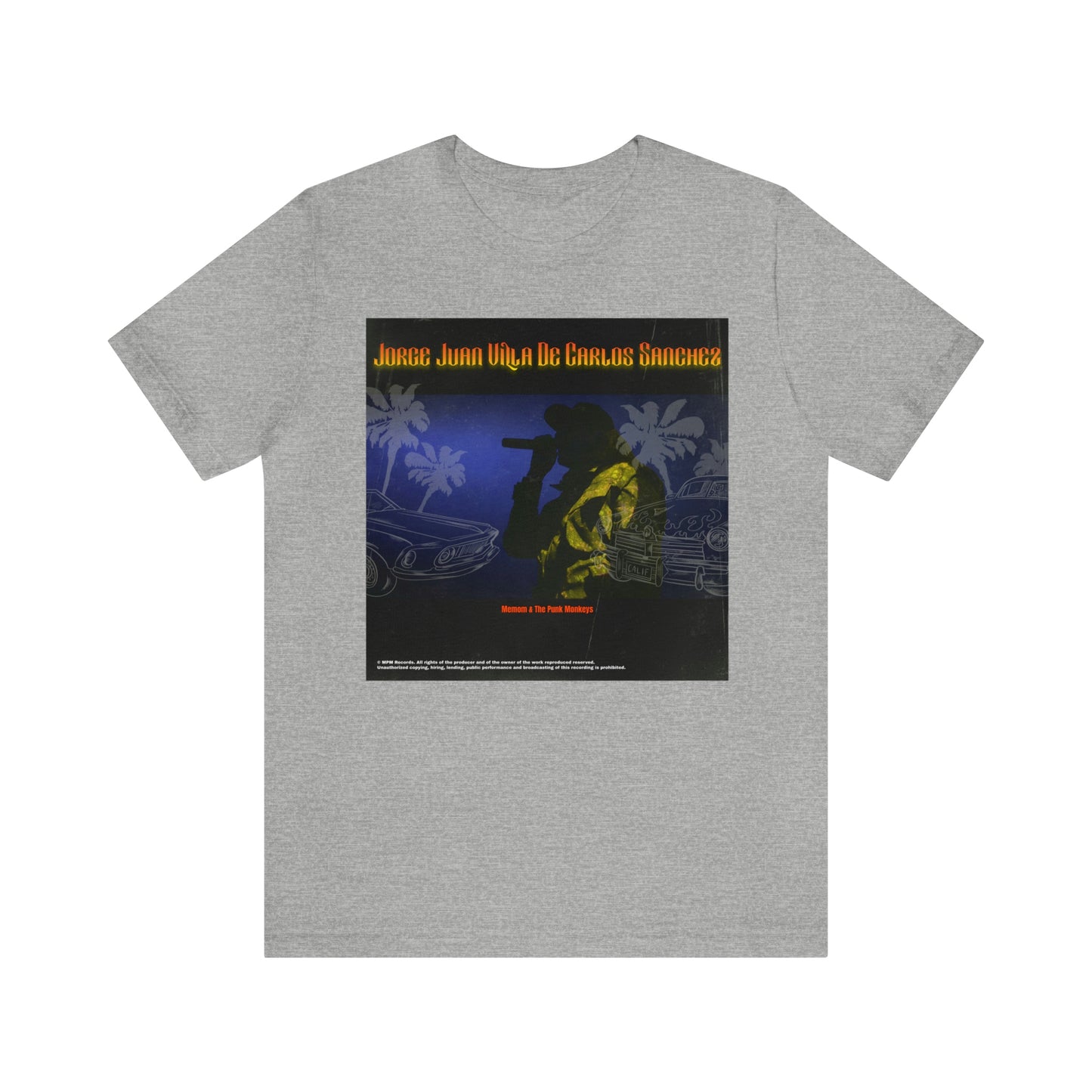 Jorge Juan Villa De Carlos Sanchez Unisex Jersey Short Sleeve Tee