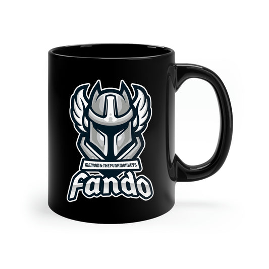 Fando 11oz Black Mug