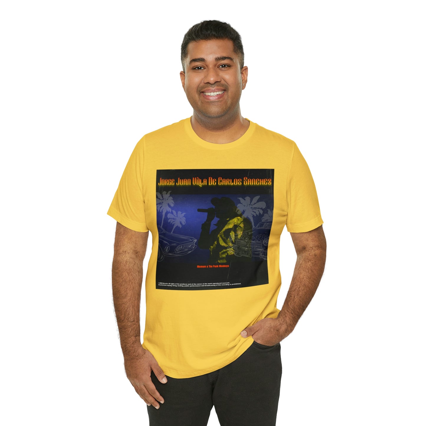 Jorge Juan Villa De Carlos Sanchez Unisex Jersey Short Sleeve Tee