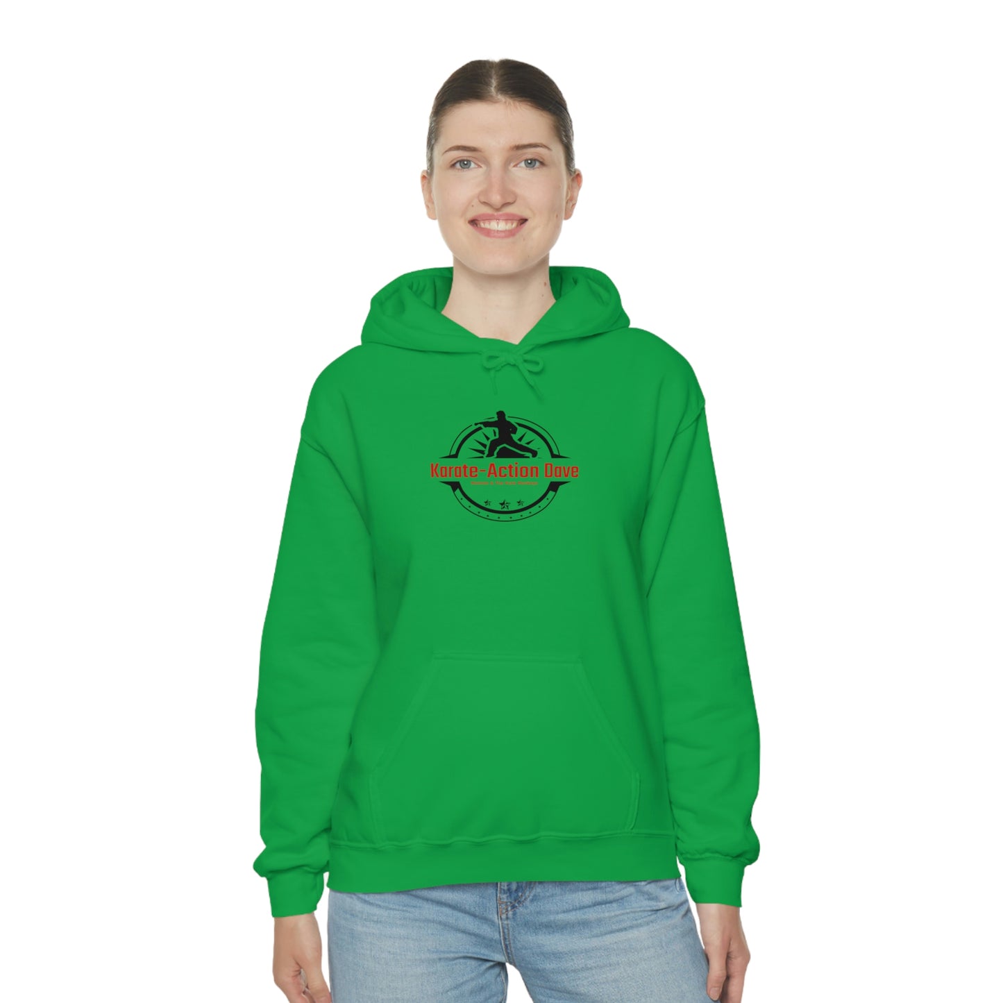 Karate Action Dave Unisex Heavy Blend™ Hooded Sweatshirt
