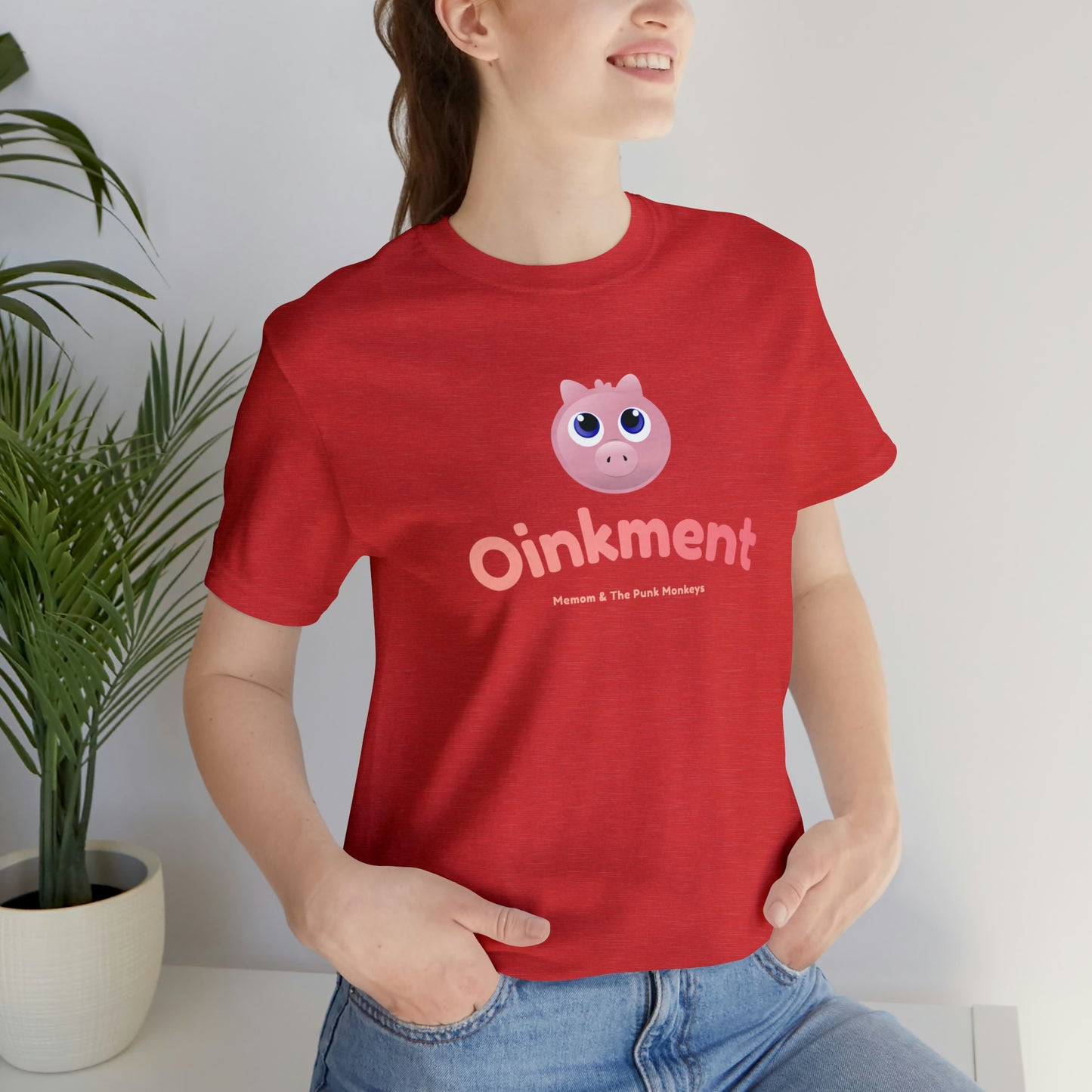Oinkment Unisex Jersey Short Sleeve Tee