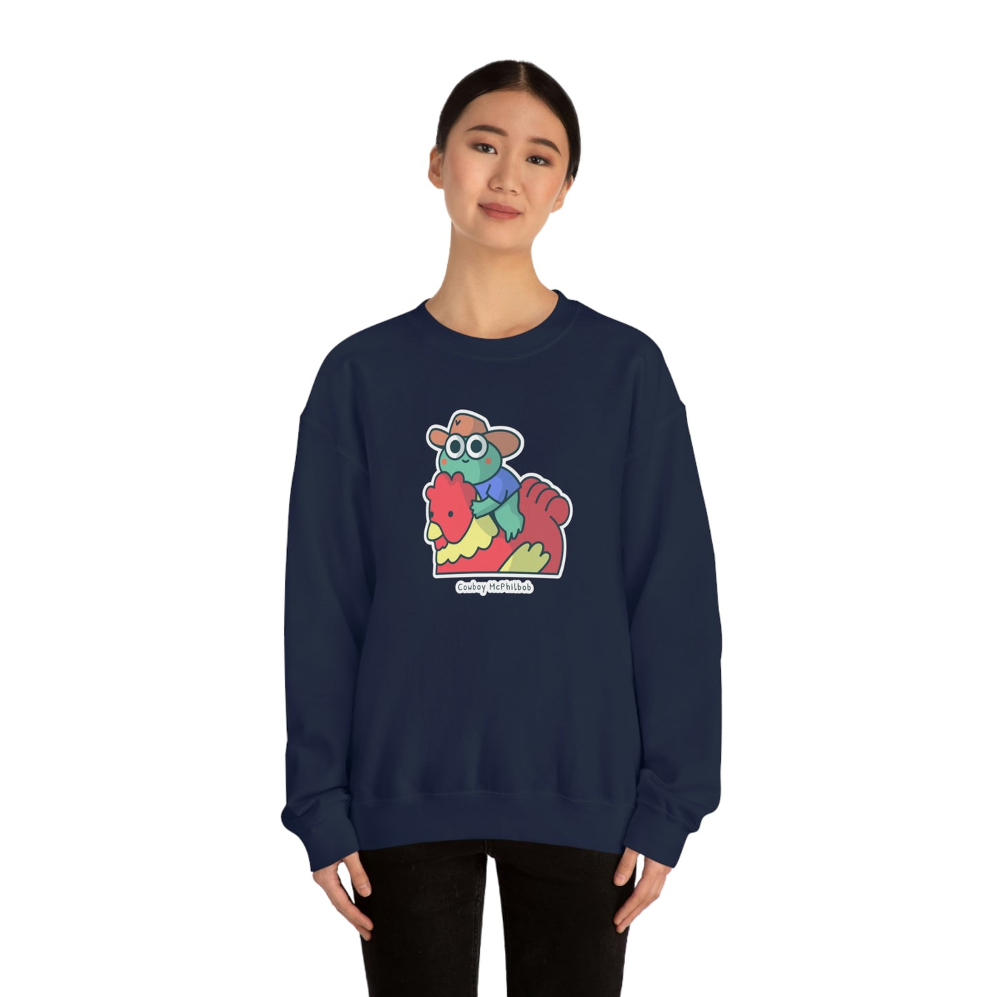 Cowboy McPhilbob Unisex Heavy Blend™ Crewneck Sweatshirt