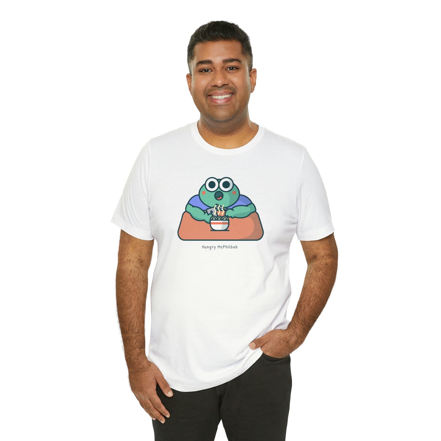 Hungry McPhilbob Unisex Jersey Short Sleeve Tee