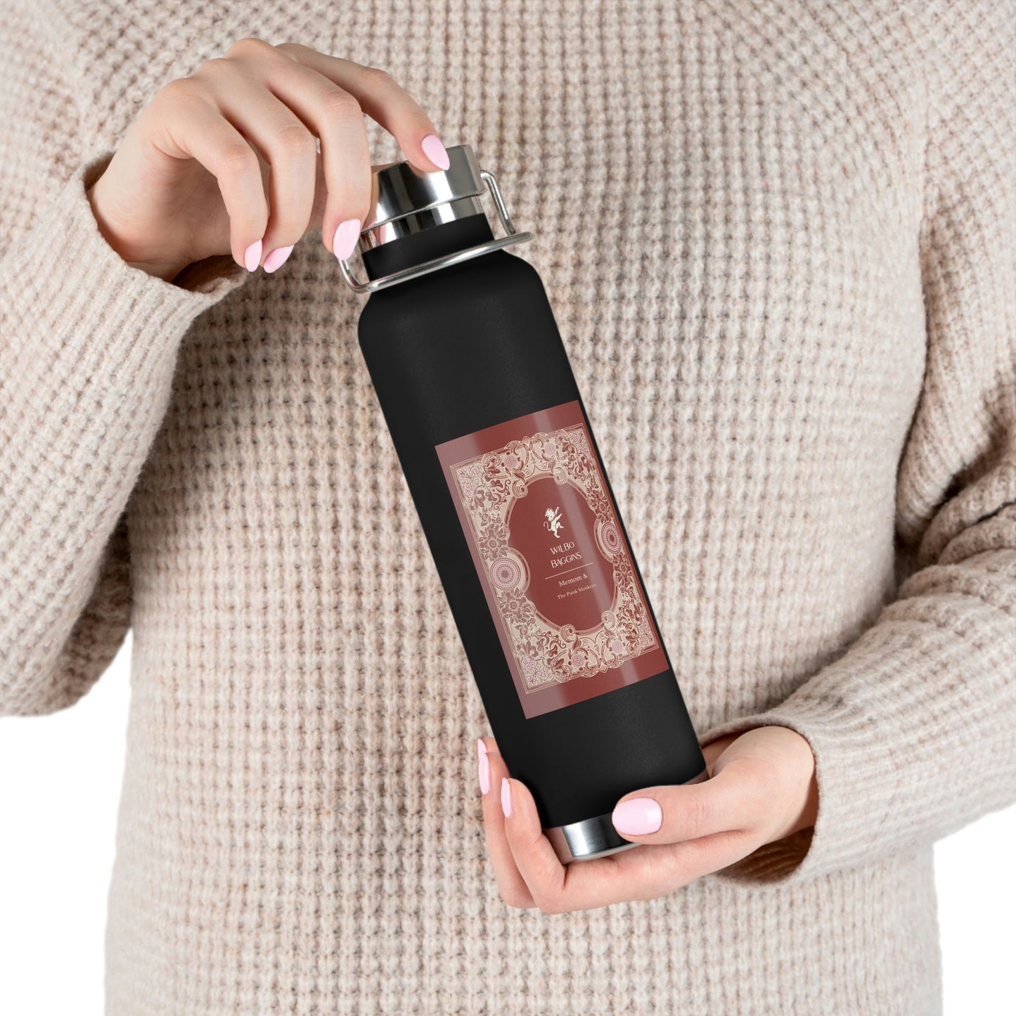 Willbo Baggins Copper Vacuum Insulated Bottle, 22oz