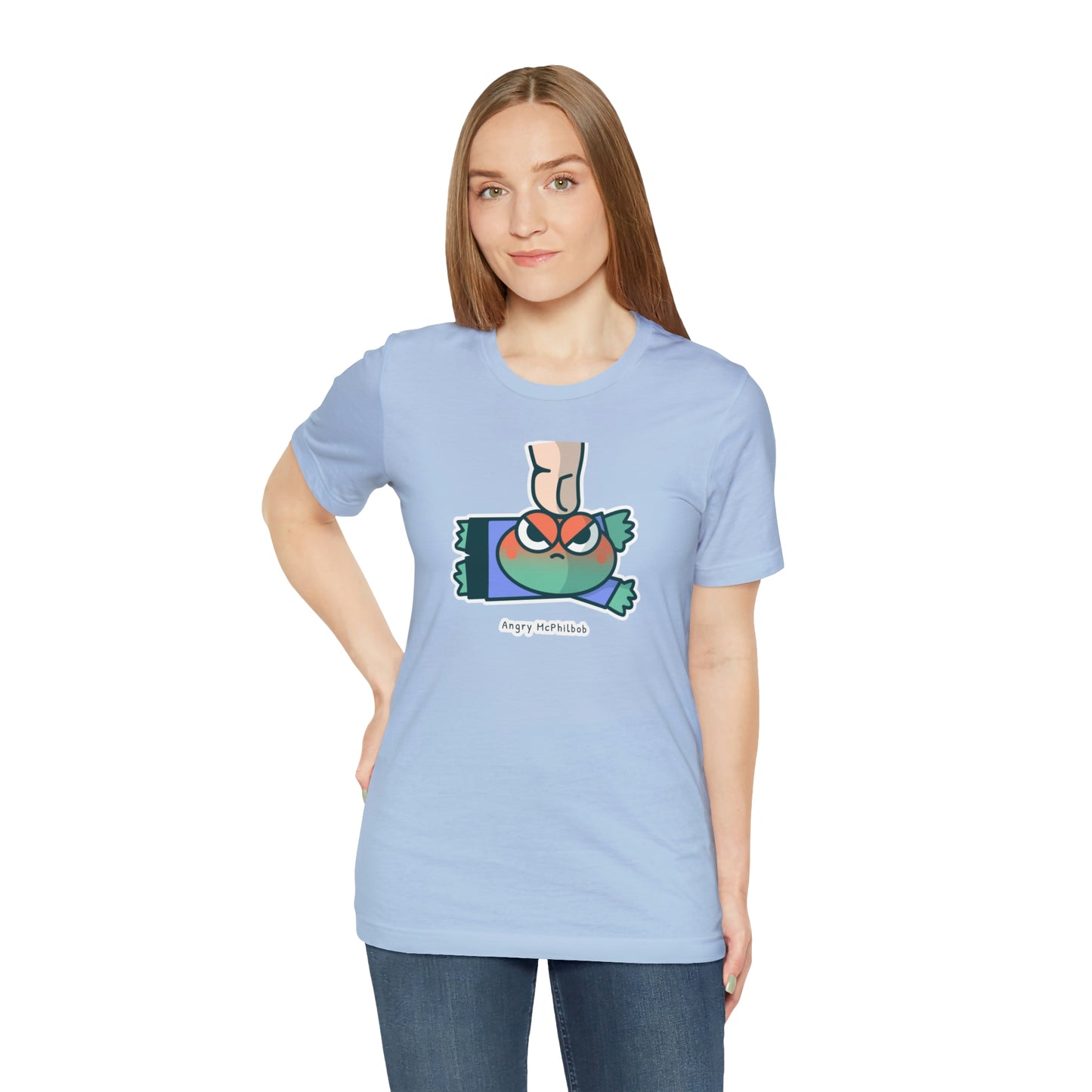 Angry McPhilbob Unisex Jersey Short Sleeve Tee