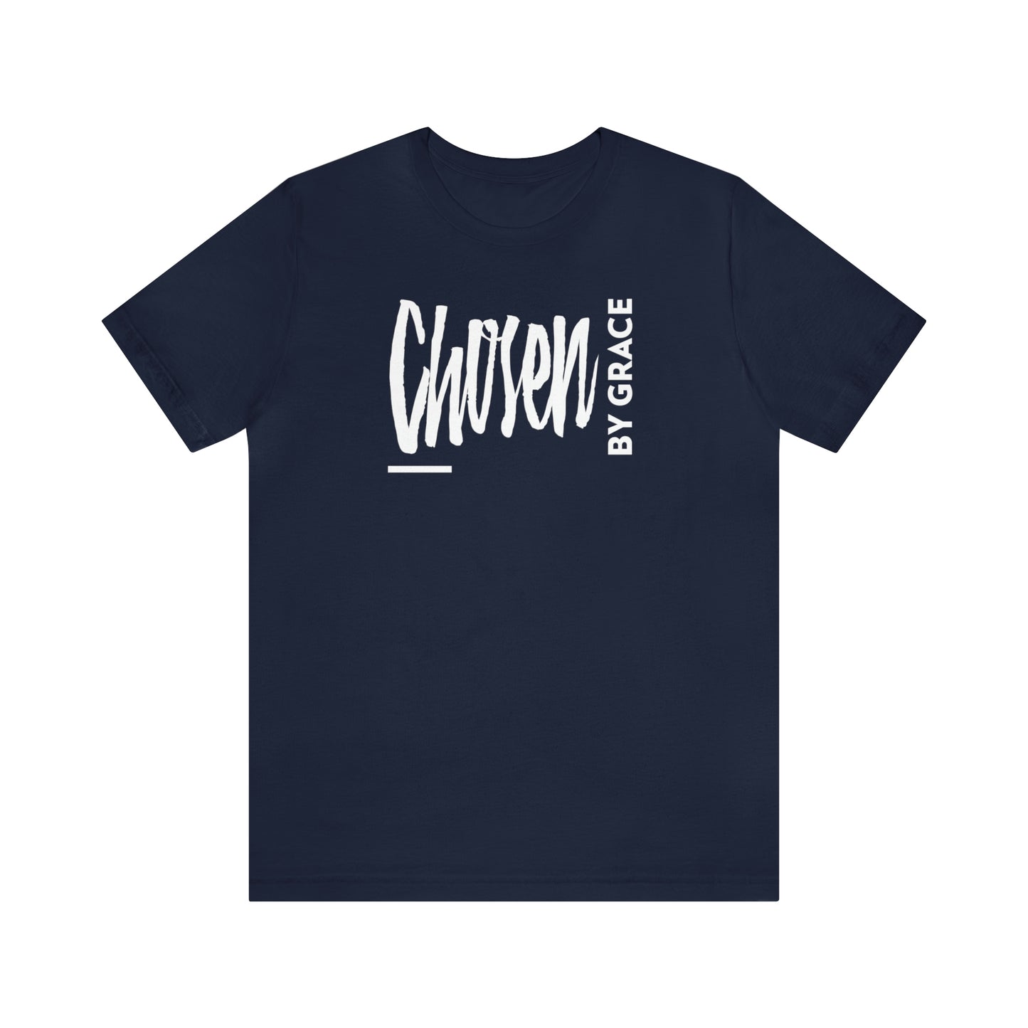 Chosen By Grace Sideways Unisex Jersey Short Sleeve Tee