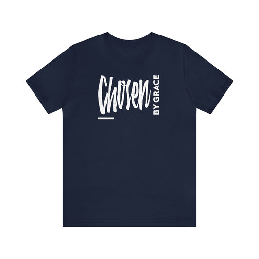 Chosen By Grace Sideways Unisex Jersey Short Sleeve Tee