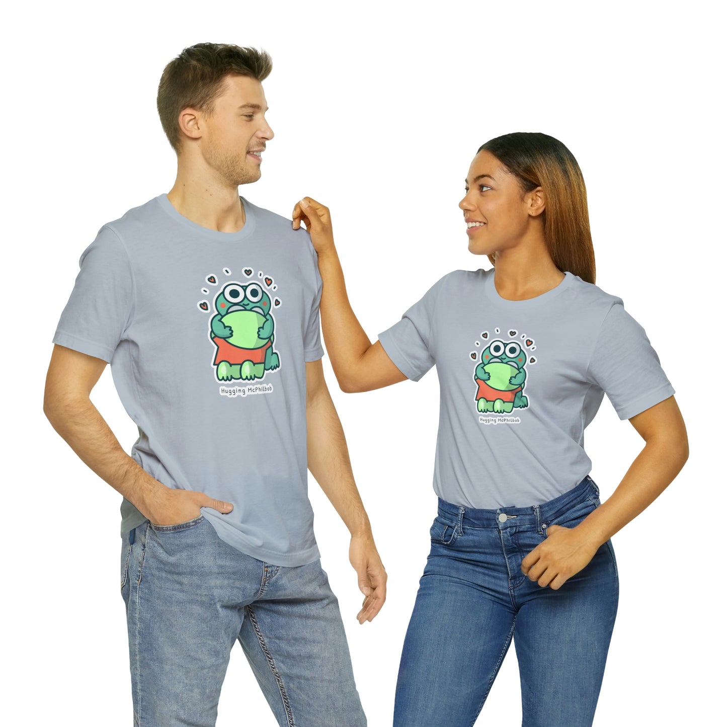 Hugging McPhilbob Unisex Jersey Short Sleeve Tee