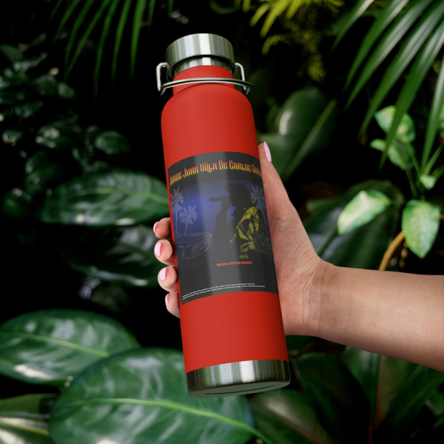 Jorge Juan Villa De Carlos Sanchez 22oz Vacuum Insulated Bottle