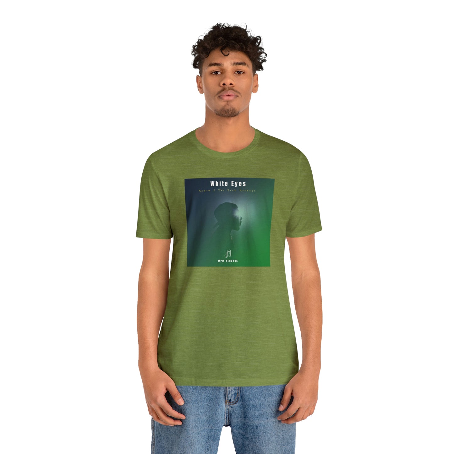White Eyes Unisex Jersey Short Sleeve Tee