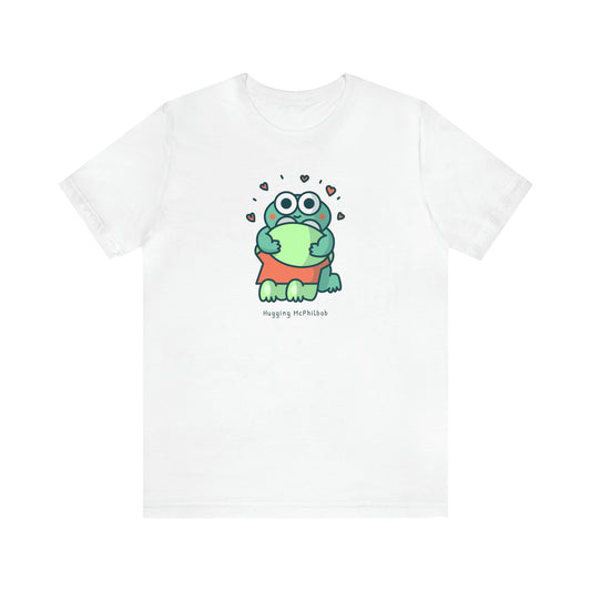 Hugging McPhilbob Unisex Jersey Short Sleeve Tee