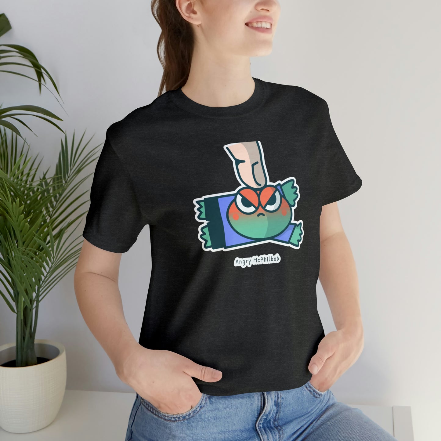 Angry McPhilbob Unisex Jersey Short Sleeve Tee