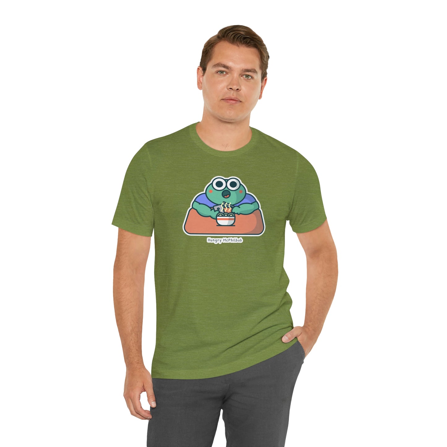 Hungry McPhilbob Unisex Jersey Short Sleeve Tee