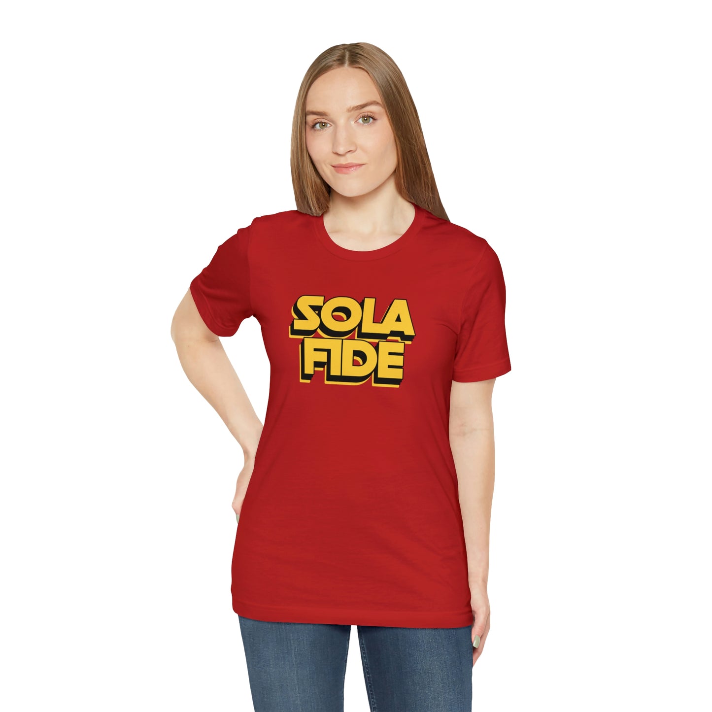 Sola Fide SW Unisex Jersey Short Sleeve Tee