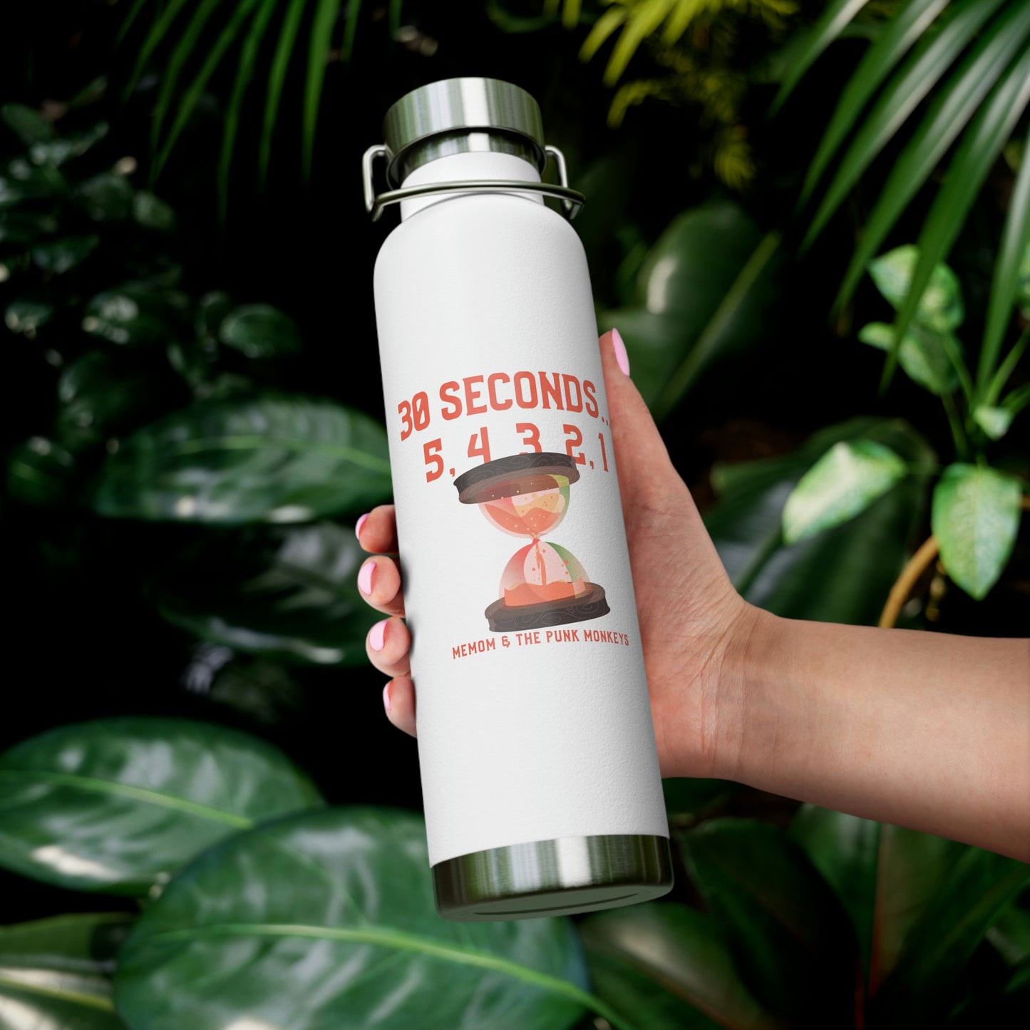 30 Seconds...5,4,3,2,1 Copper Vacuum Insulated Bottle, 22oz