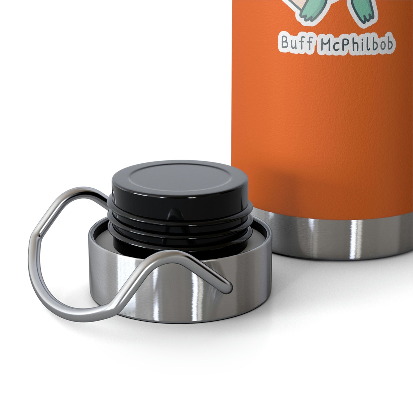 Buff McPhilbob Copper Vacuum Insulated Bottle, 22oz