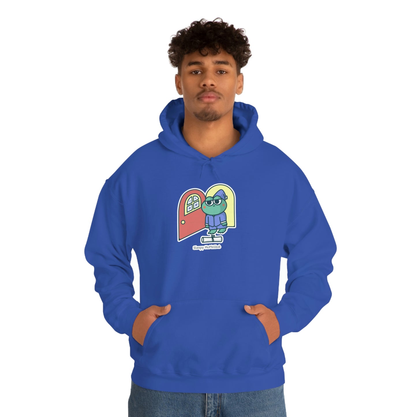 Sleepy McPhilbob Unisex Heavy Blend™ Hooded Sweatshirt
