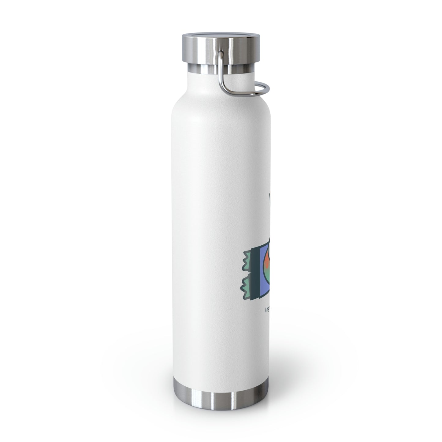 Angry McPhilbob Copper Vacuum Insulated Bottle, 22oz