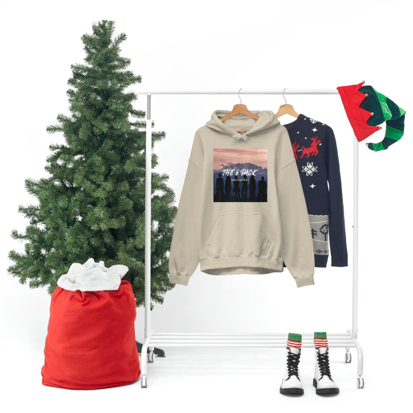 The 6 Pack Unisex Heavy Blend™ Hooded Sweatshirt