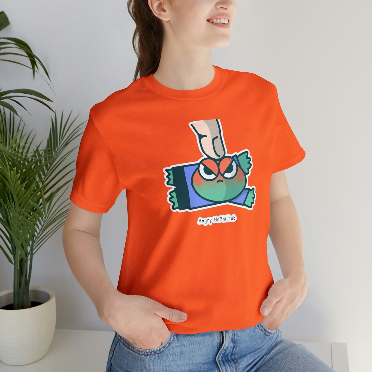 Angry McPhilbob Unisex Jersey Short Sleeve Tee