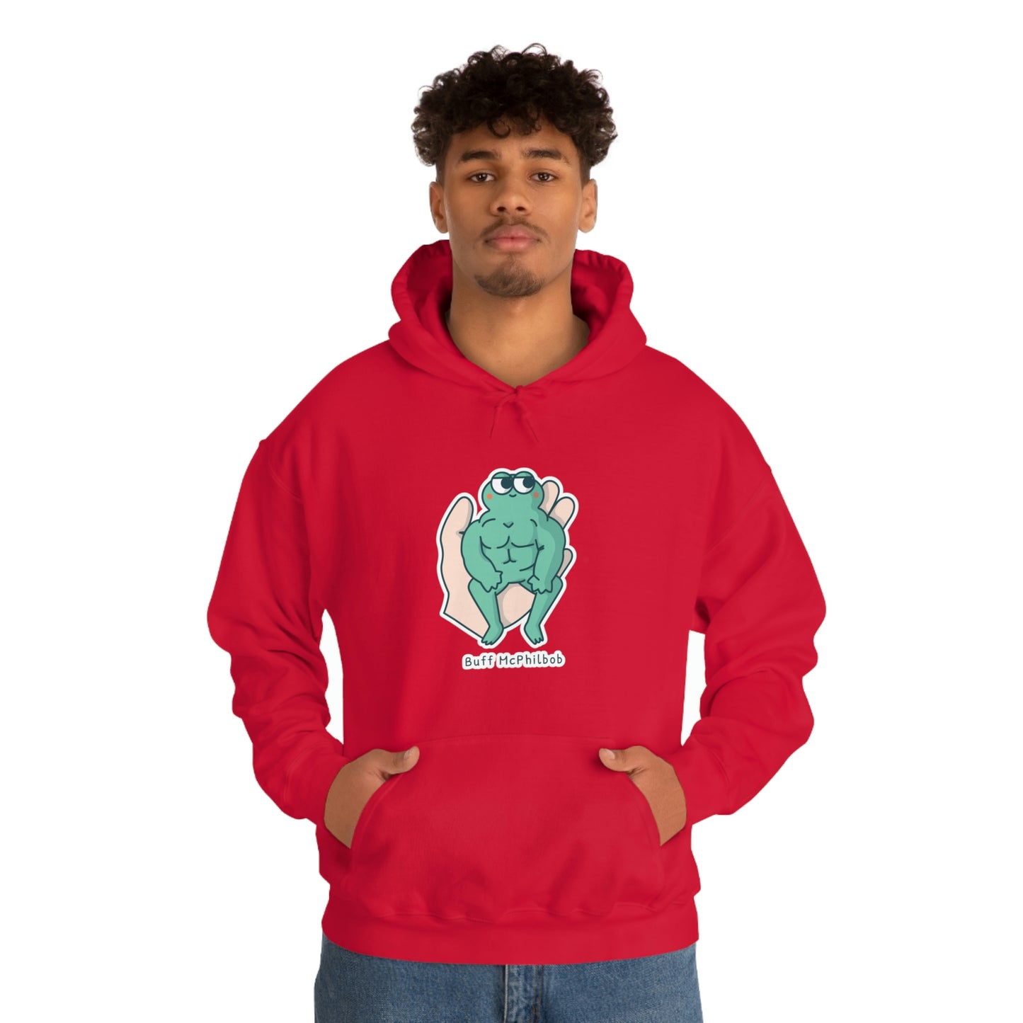 Buff McPhilbob Unisex Heavy Blend™ Hooded Sweatshirt