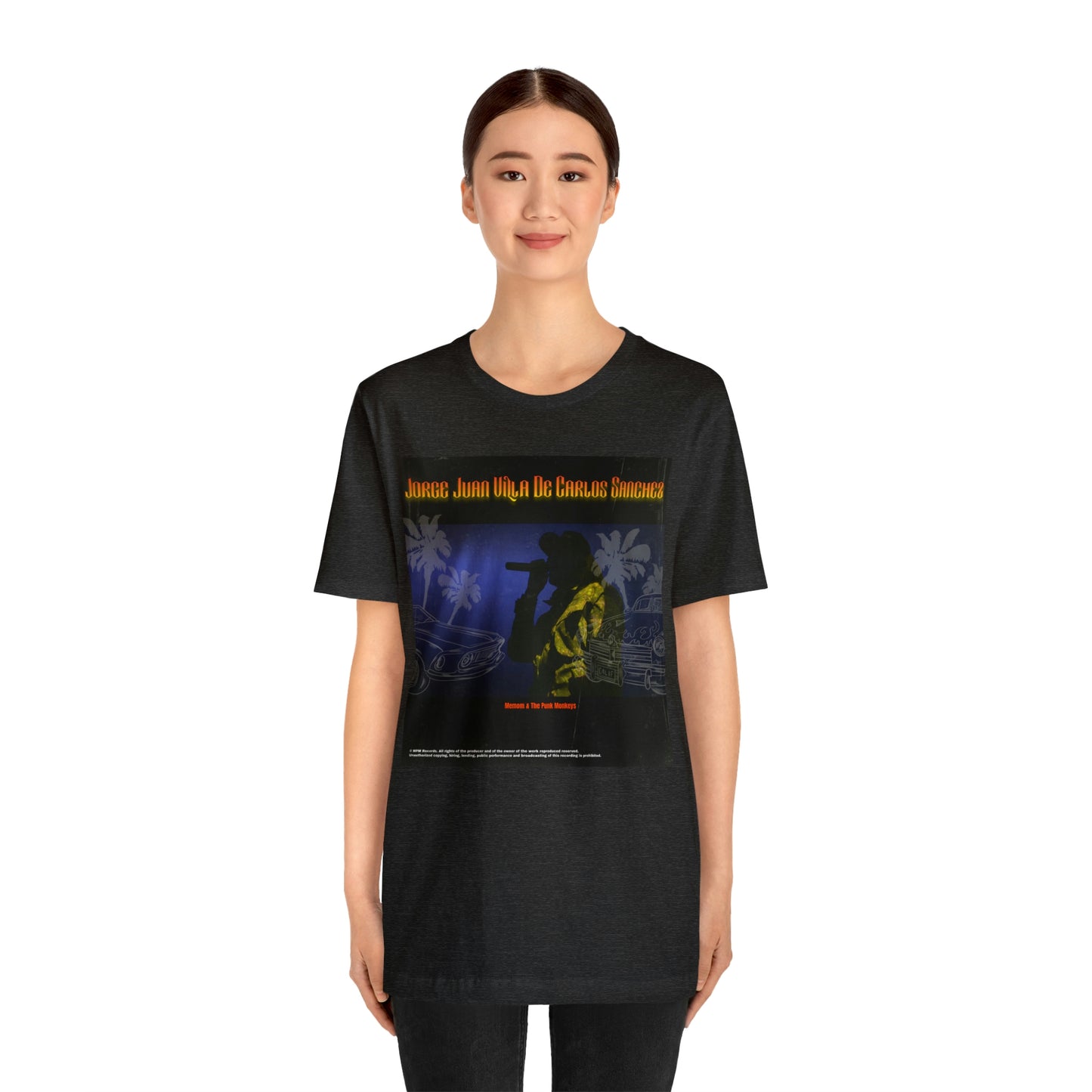 Jorge Juan Villa De Carlos Sanchez Unisex Jersey Short Sleeve Tee